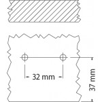 Adjustable Mounting Plate (Soft Close Hinges)